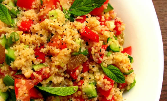 Receta para disfrutar esta primavera: Ensalada de trigo Burgol (4 porciones)
