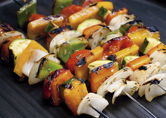 Mini brochettes de verdura
